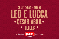 Leo e Lucca no confra