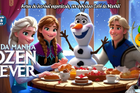 (ESP FERIADO 09/07) Café da Manhã Frozen Forever 