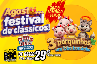 (30/08) Três Porquinhos, Um Lobo Bonzinho