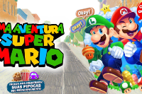 (ESP FERIADO 21/04) Uma  Aventura Super Mario!