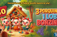 (07/09) Três Porquinhos, Um Lobo Bonzinho
