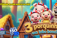 (30/08) Três Porquinhos, Um Lobo Bonzinho
