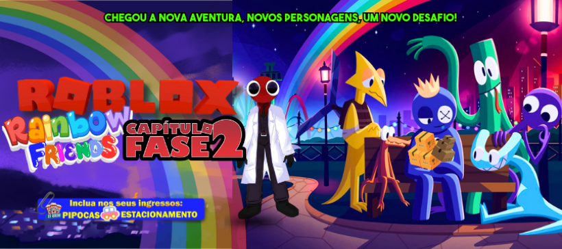 ROBLOX RAINBOW FRIENDS - ingressos - ROBLOX RAINBOW FRIENDS