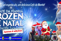 (ESP FERIADO 02/11) Café da Manhã Frozen de Natal