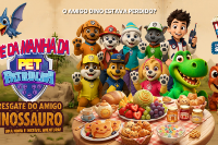 (05/09) Café da Manhã da Pet Patrulha: O Resgate do Amigo Dinossauro