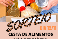 RIFA DE CESTA DE ALIMENTOS 