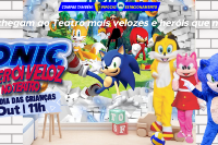 (ESP FERIADO 12/10 11h) Sonic, O Herói Veloz no Teatro!
