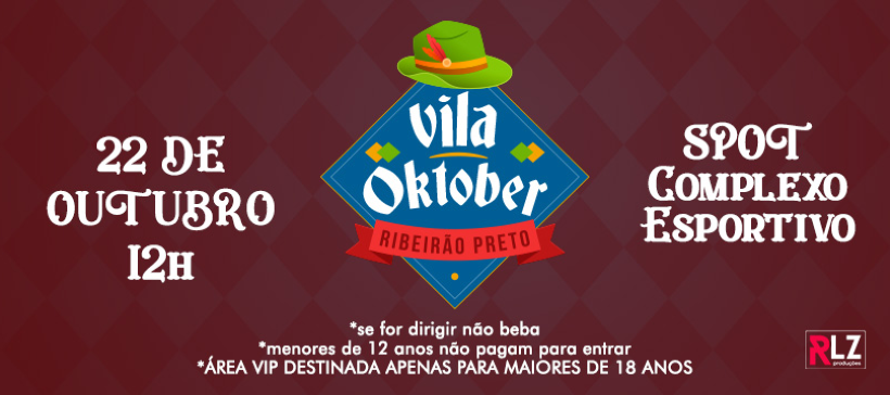 VILA OKTOBER RP - 22/10 - IngressoLive - Plataforma Online de Eventos