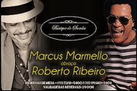 Marcus Marmello abraça Roberto Ribeiro