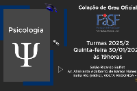 Colação de Grau Oficial FASF - 30 de Janeiro - Sexta - 19 horas