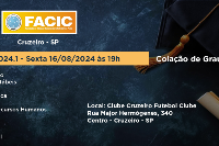 Colação de Grau FACIC 16 de Agosto - Sexta - às 19H