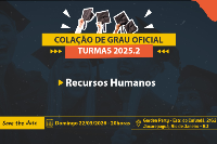 Colação de Grau Oficial UNISUAM dia 22 de Março - Domingo às 20H