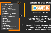 Colação de Grau Oficial UNIFASC dia 22 de Janeiro - Quinta - 19 horas
