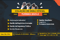 Colação de Grau Oficial UNISUAM dia 21 de Março - Sábado às 20H