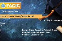 Colação de Grau FACIC 30 de Janeiro - Sexta - às 19H