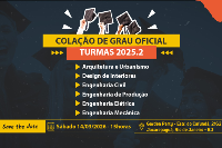 Colação de Grau Oficial UNISUAM dia 14 de Março - Sábado às 15H