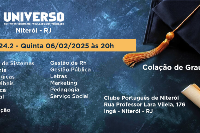 Colação de Grau Oficial Universo Niterói - 06 de Fevereiro - Quinta - às 20H