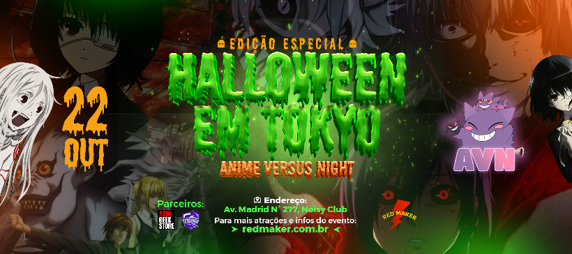 Anime versus Night - IngressoLive - Plataforma Online de Eventos