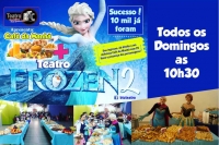 Café da Manhã + Frozen2 no Teatro (cod 014 08/10 BTC)