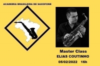 MASTER CLASS DE SAXOFONE com ELIAS COUTINHO - 05/02/2022 - 16h