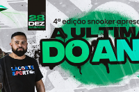 A ULTIMA DO ANO NO SNOOKER 4ª EDIÇÃO 